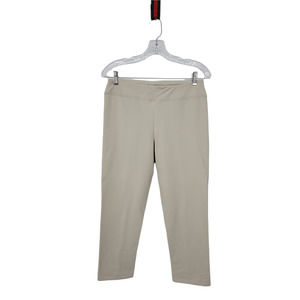 Jarbo Beige Pull On Cotton Stretch Leisure Pants Size Small